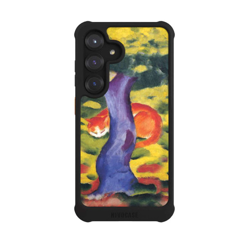 Samsung Galaxy S25 NIVOmax Cat Behind Tree by Franz Marc