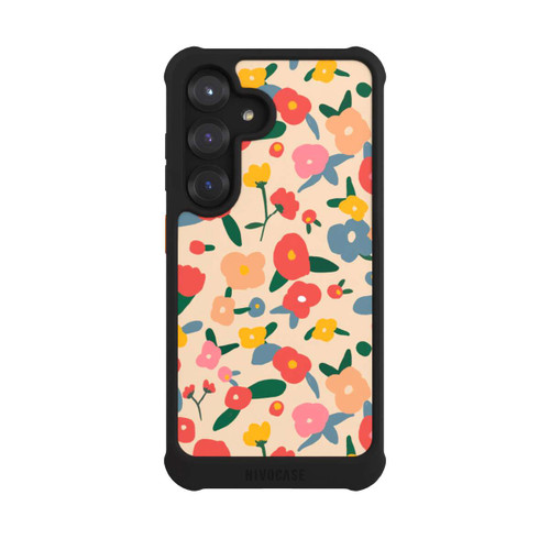 Samsung Galaxy S25 NIVOmax Retro Bold Scandi Flowers