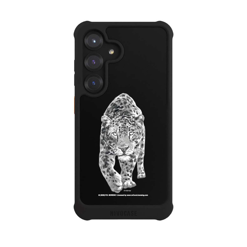 Galaxy S25 NIVOmax Leopard Schwarz