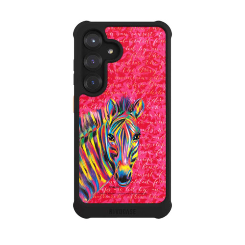 Samsung Galaxy S25 NIVOmax Zebra bunt