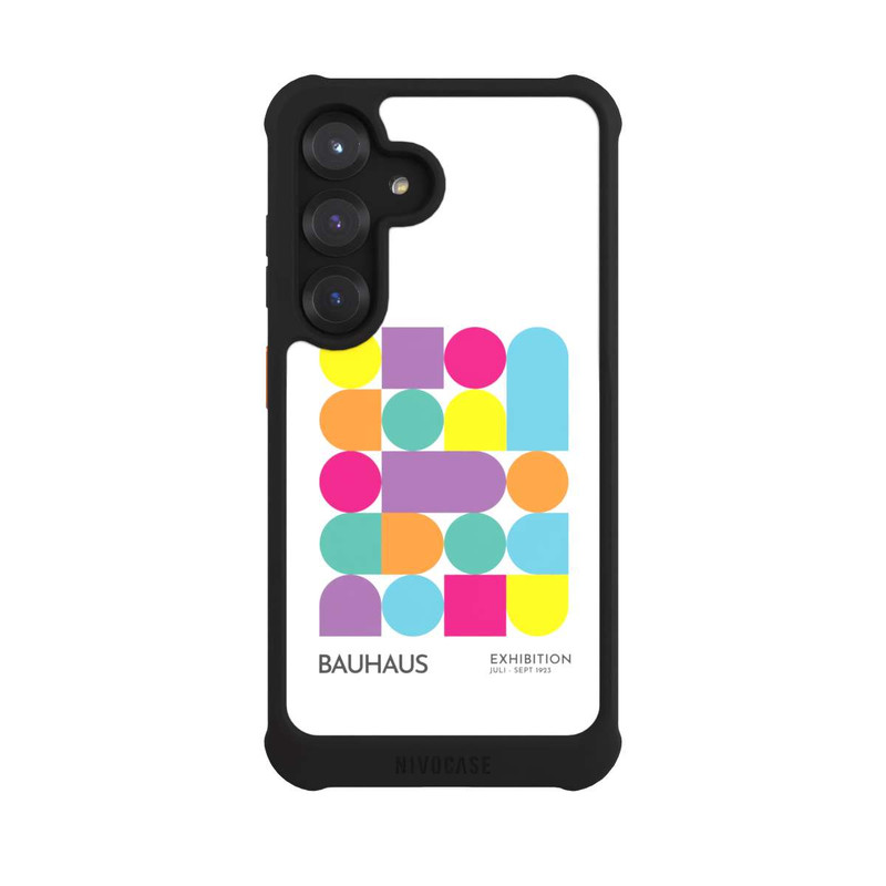 Galaxy S25 NIVOmax Bauhaus Funky Colours
