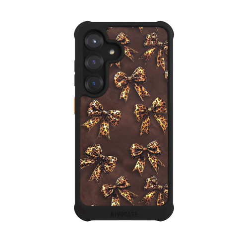 Samsung Galaxy S25 NIVOmax Bows Wild Cheetah