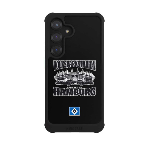 Samsung Galaxy S25 NIVOmax HSV Volksparkstadion Schwarz