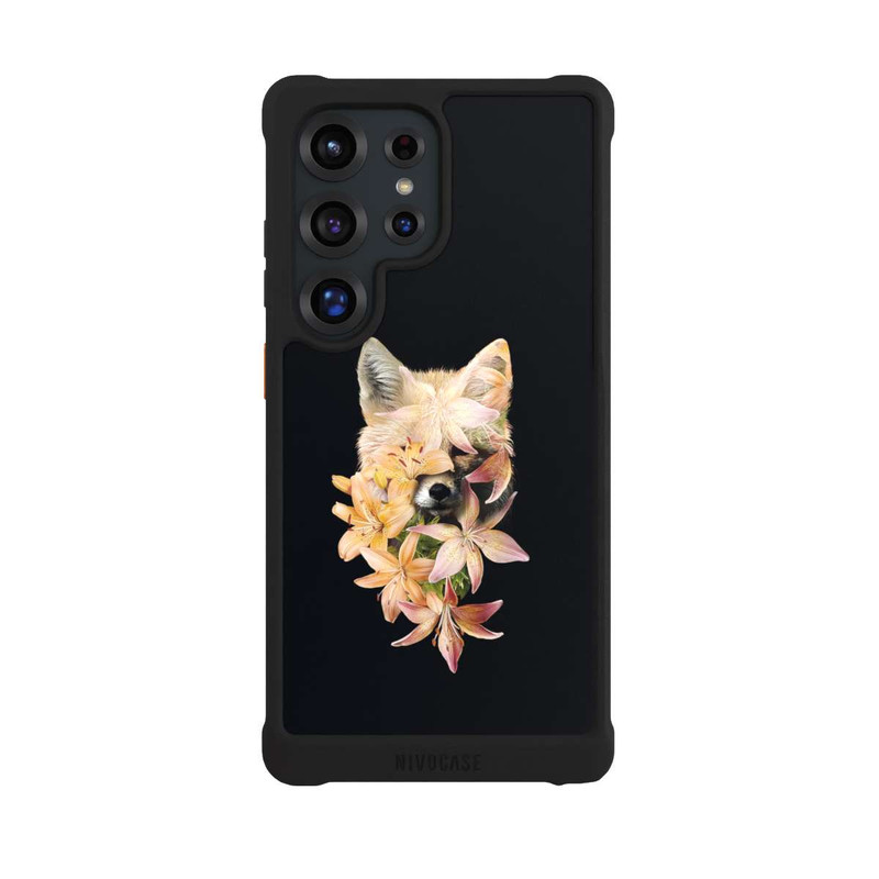 Galaxy S25 Ultra NIVOmax Fleurs de renard