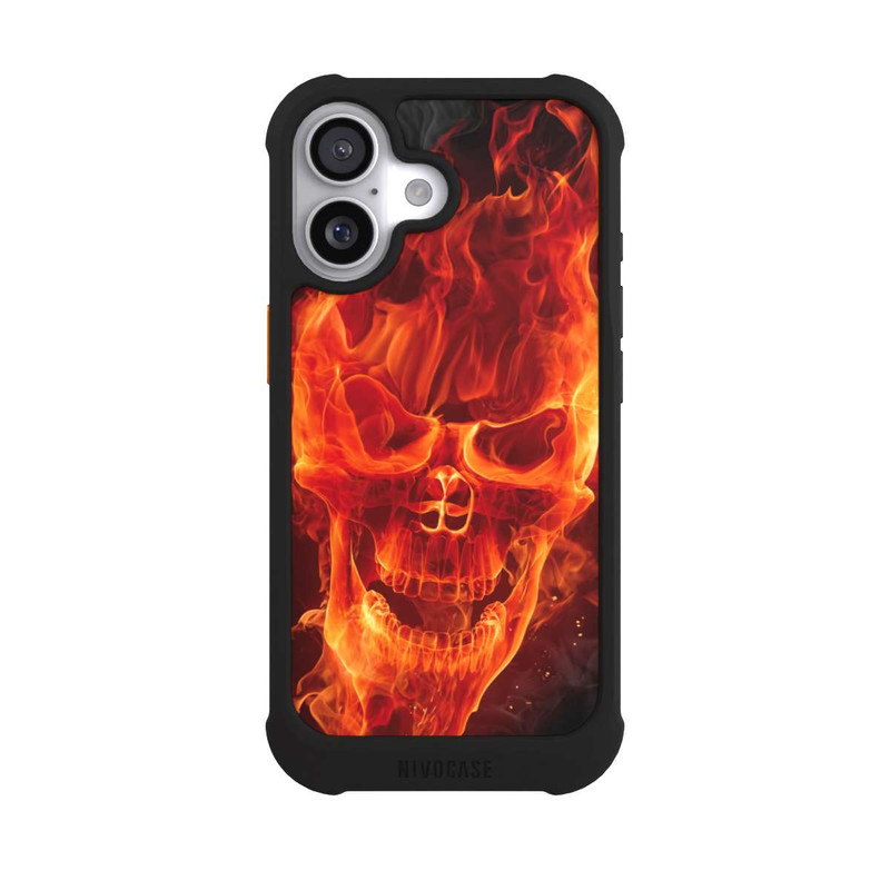 iPhone 17 NIVOmax Burning Skull