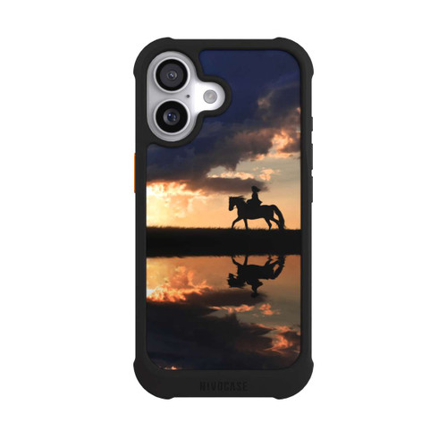 Apple iPhone 17 NIVOmax Ausritt im Sonnenuntergang