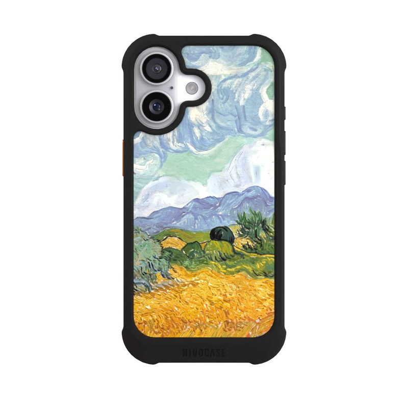 iPhone 17 NIVOmax Wheatfield with Cypresses