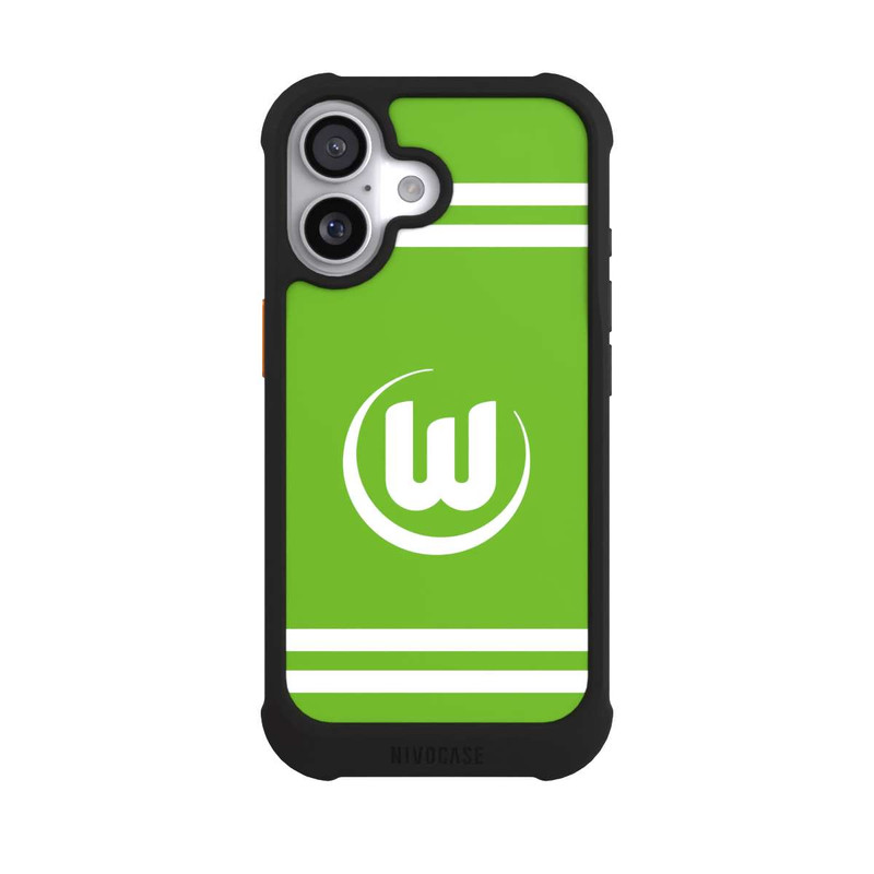 iPhone 17 NIVOmax VfL Wolfsburg Banderole Grün