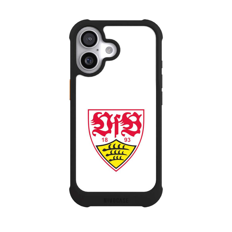 iPhone 17 NIVOmax VfB Stuttgart Wappen Weiß