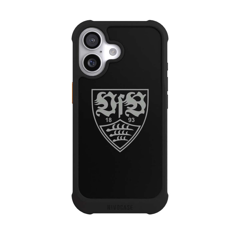 iPhone 17 NIVOmax VfB Stuttgart Schwarz