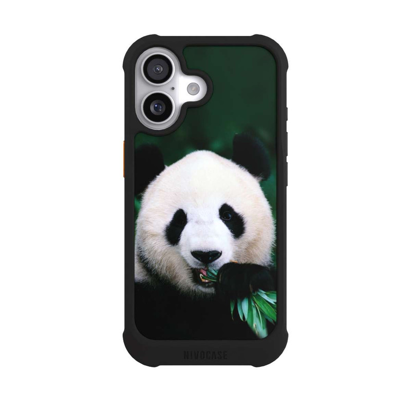 iPhone 17 NIVOmax Panda mit Bambus