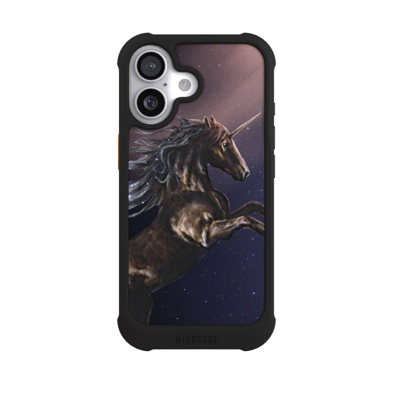 iPhone 17 NIVOmax Licorne Bleue Foncée