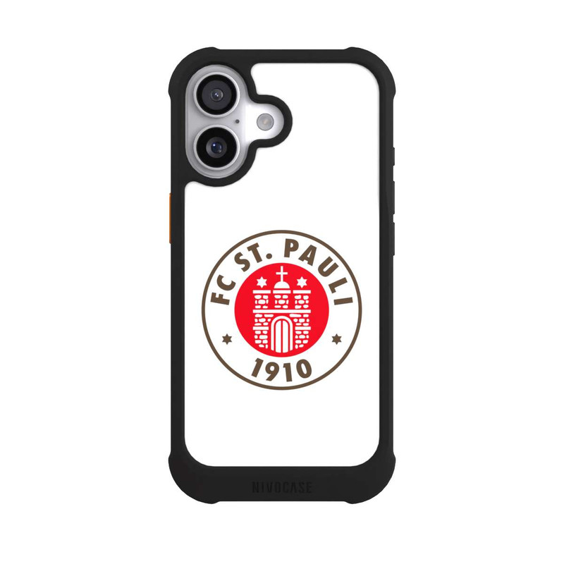 iPhone 17 NIVOmax FC St.Pauli Logo Weiss
