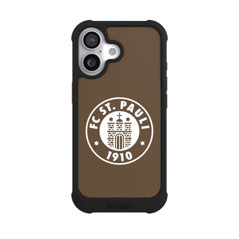 iPhone 17 NIVOmax FC St.Pauli Logo Braun