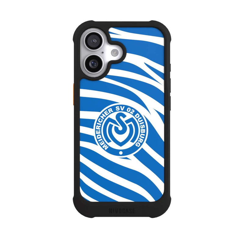iPhone 17 NIVOmax Blaues Zebra MSV