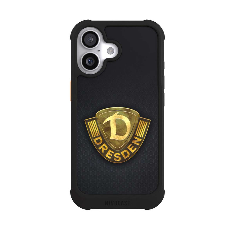 iPhone 17 NIVOmax Goldenes Logo Look Dynamo Dresden