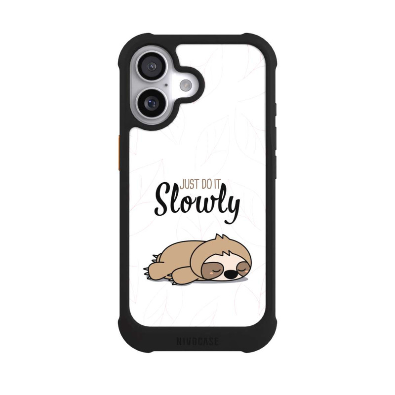 iPhone 17 NIVOmax Just Do It Slowly Sloth