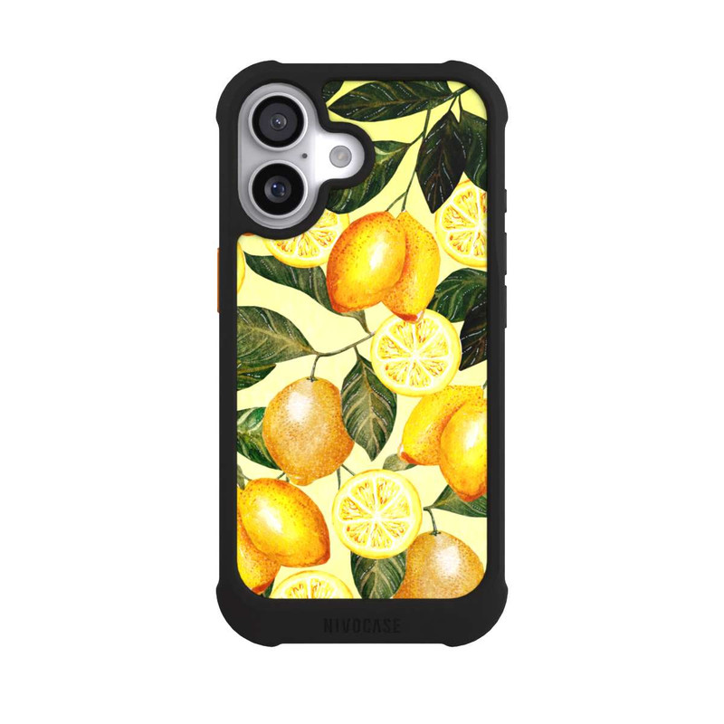 iPhone 17 NIVOmax Gelber Sommer mit Zitronen
