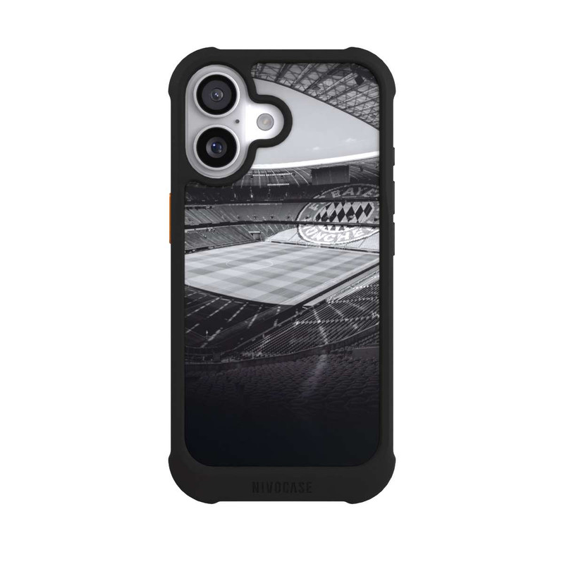 iPhone 17 NIVOmax Stadion FC Bayern - Black White