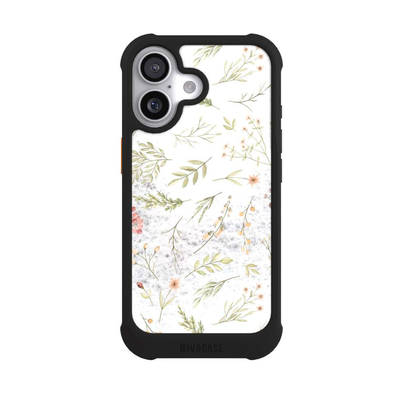 iPhone 17 NIVOmax Floral Marble