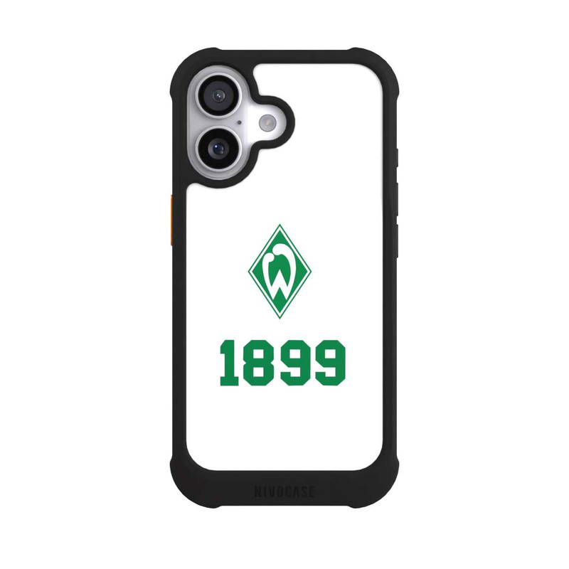 iPhone 17 NIVOmax 1899 Grün-Weiß Lebenslang Weiss - Werder Bremen