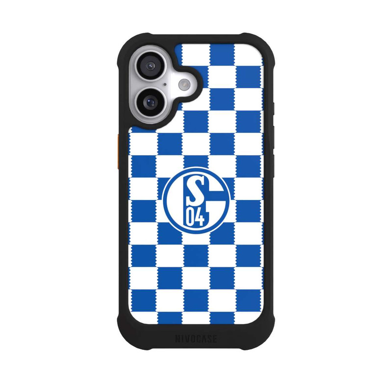 iPhone 17 NIVOmax Muster Schalke 04