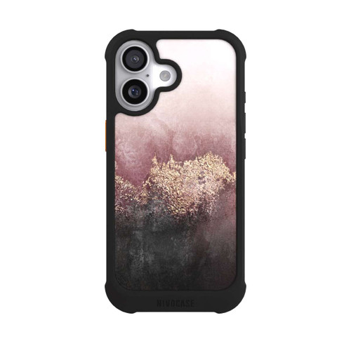 Apple iPhone 17 NIVOmax Pink Sky Dust Gold Print