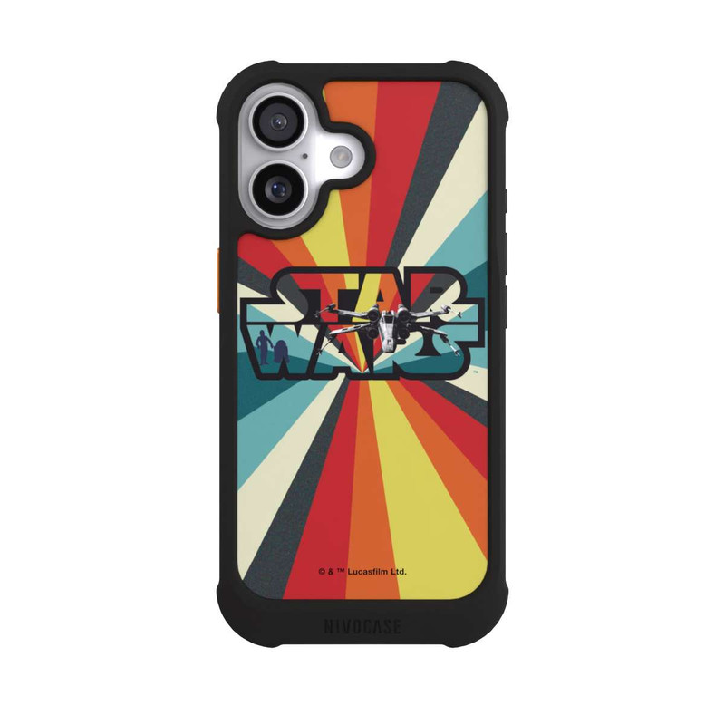 iPhone 17 NIVOmax Retro X-Wing Star Wars Logo
