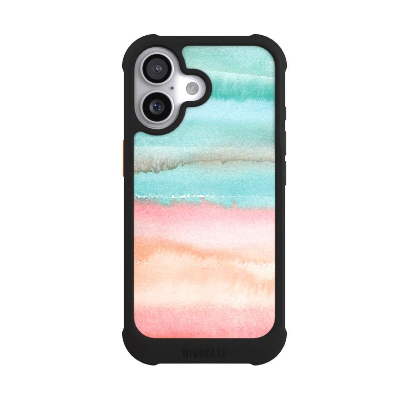 iPhone 17 NIVOmax Été Aquarelle Dégradé