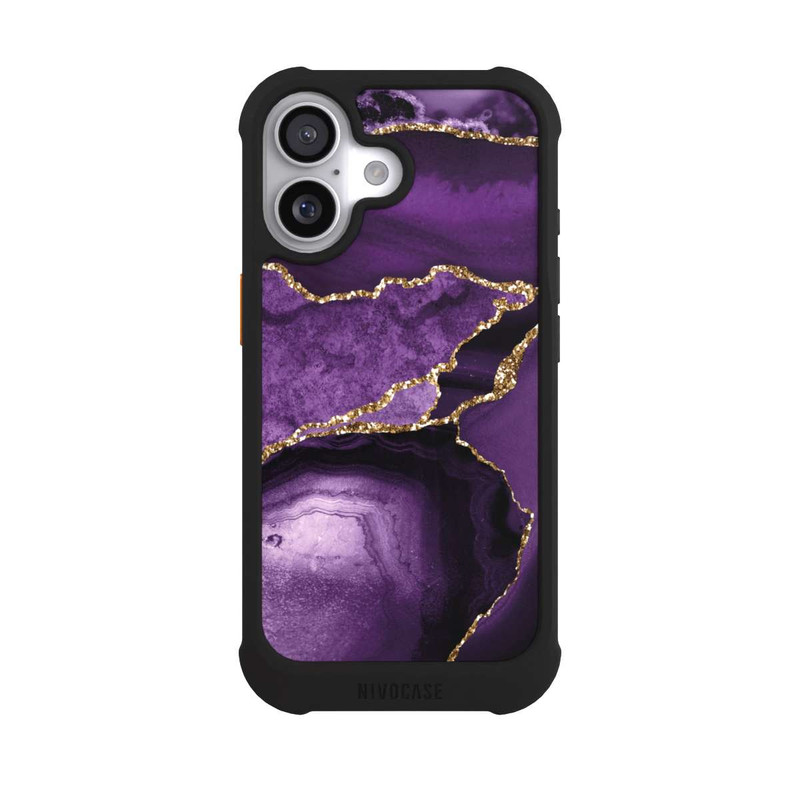 iPhone 17 NIVOmax Lila Marmor Landschaft