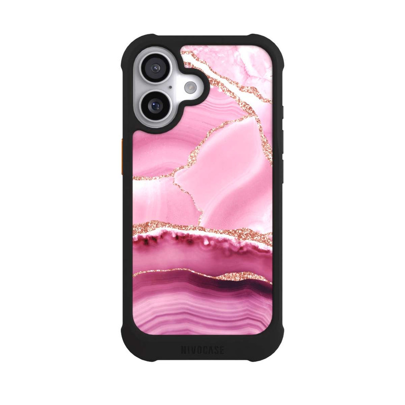iPhone 17 NIVOmax Meerjungfrauen Pink Marmor