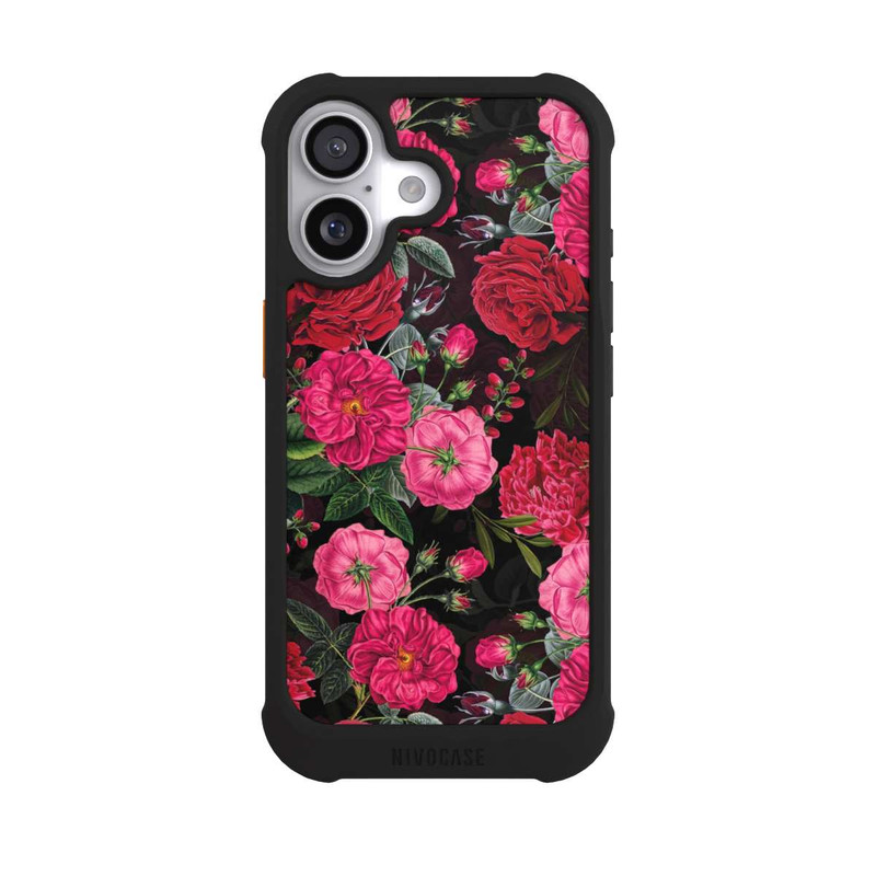 iPhone 17 NIVOmax Pink und Rote Blumen