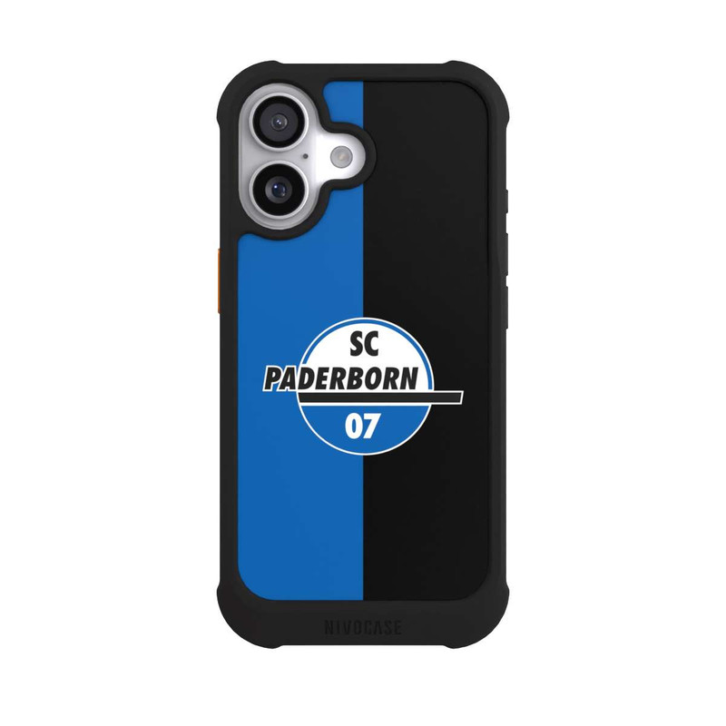 iPhone 17 NIVOmax Design Blau Schwarz