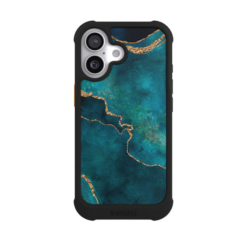 iPhone 17 NIVOmax Edelstein glänzend aquamarin