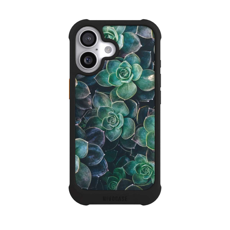 iPhone 17 NIVOmax Lit de Plantes Succulentes