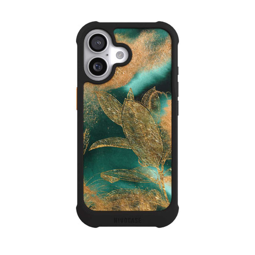 Apple iPhone 17 NIVOmax Gold und Grün Natur