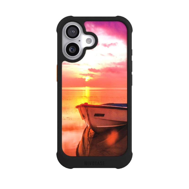 iPhone 17 NIVOmax Beach Dawn Boat