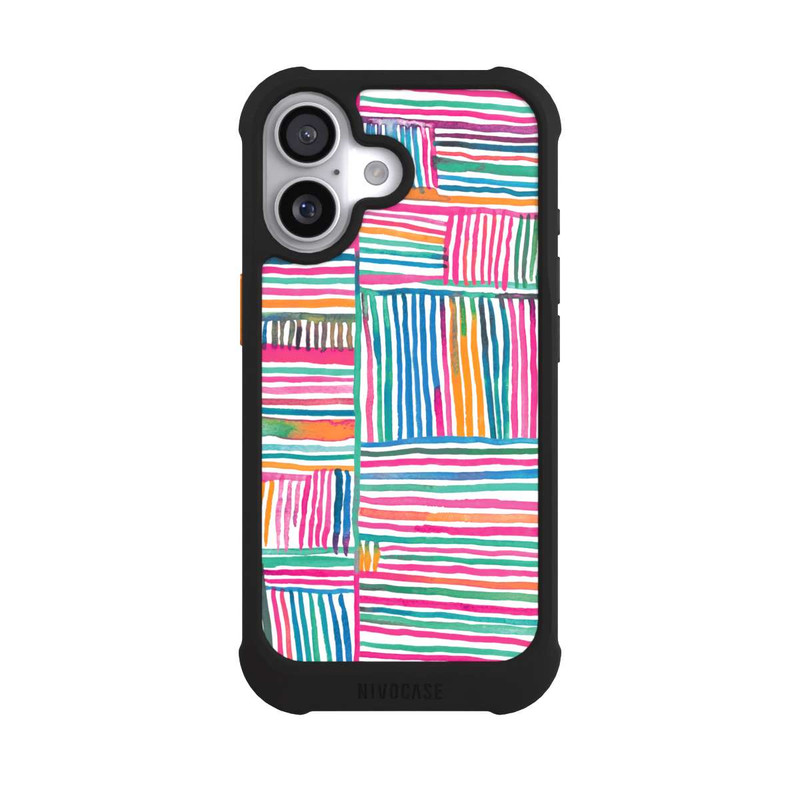 iPhone 17 NIVOmax Aquarelllinien Entspannung