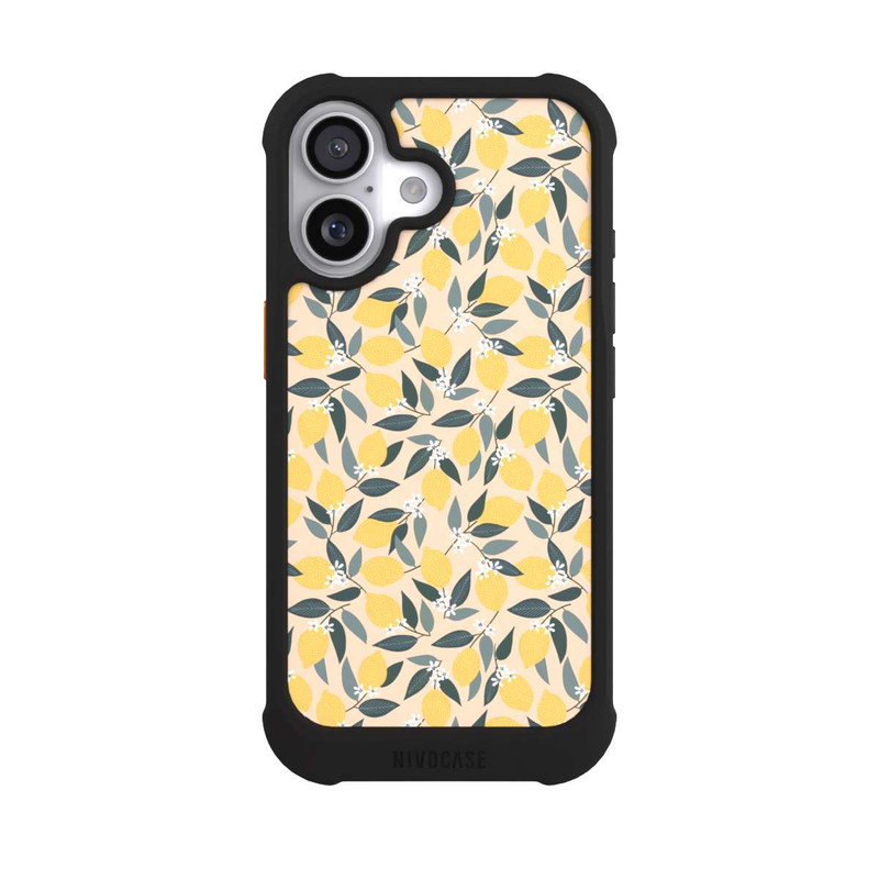 iPhone 17 NIVOmax Motif rose citron
