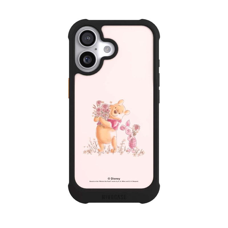 iPhone 17 NIVOmax Winnie Puuh and Ferkel Blumen