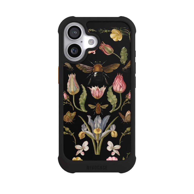 iPhone 17 NIVOmax Wild Flower and Bee Black