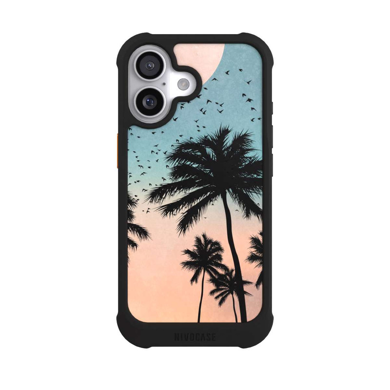 iPhone 17 NIVOmax Sonnenaufgang Palmen