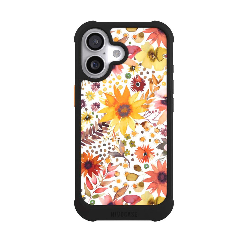 iPhone 17 NIVOmax Blumenaquarellblüten