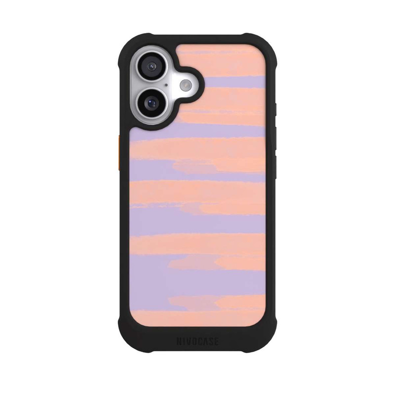 iPhone 17 NIVOmax Soft Stripes Love