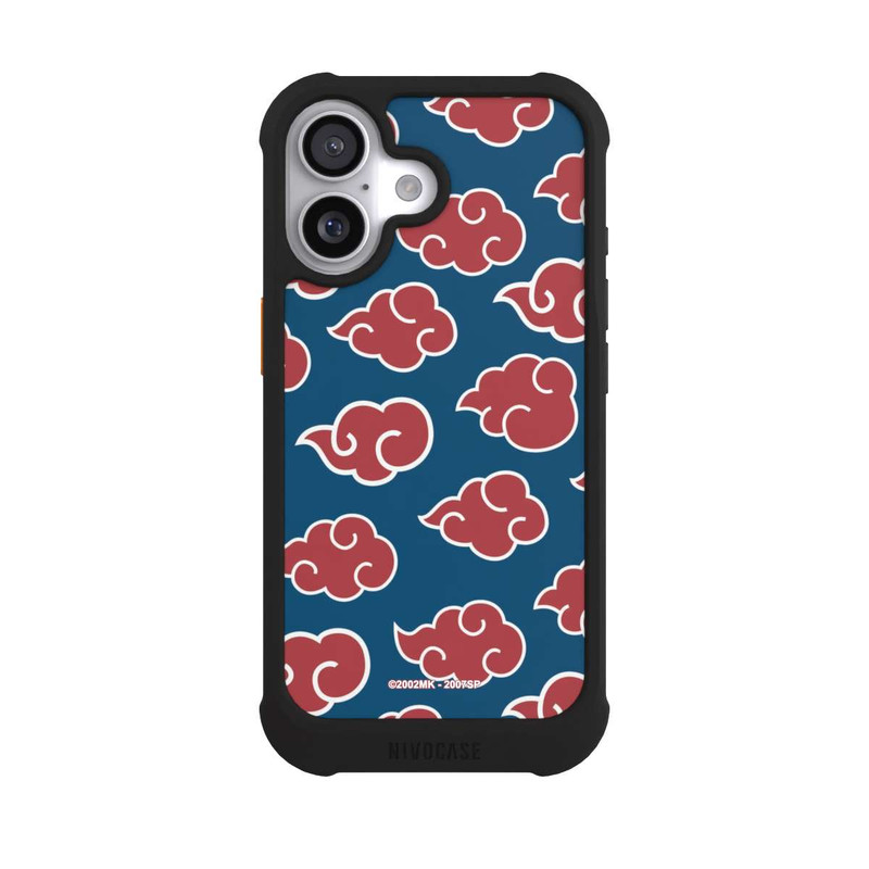 iPhone 17 NIVOmax Akatsuki Pattern Blue