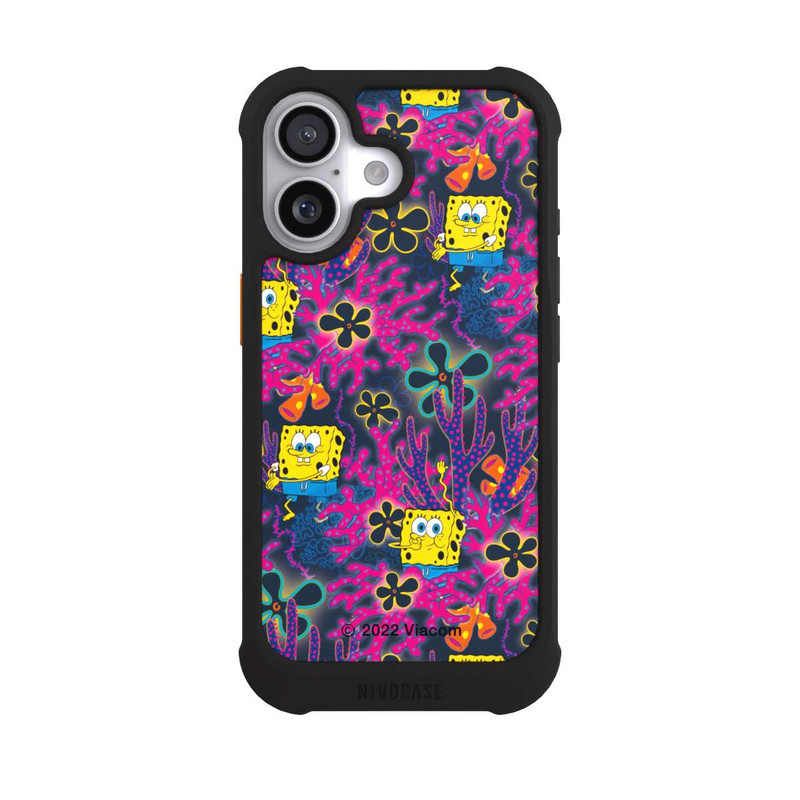iPhone 17 NIVOmax Spongebob - Coral Muster