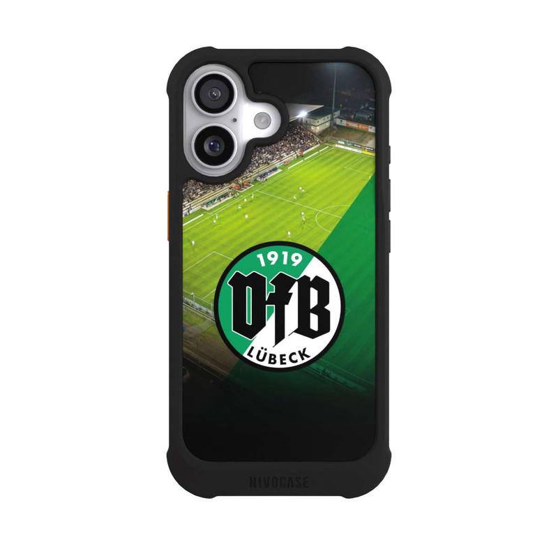 iPhone 17 NIVOmax  VfB Lübeck Dreieck Grün Transparent Groß