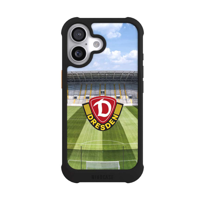 iPhone 17 NIVOmax Dynamo Dresden Stadionfeld
