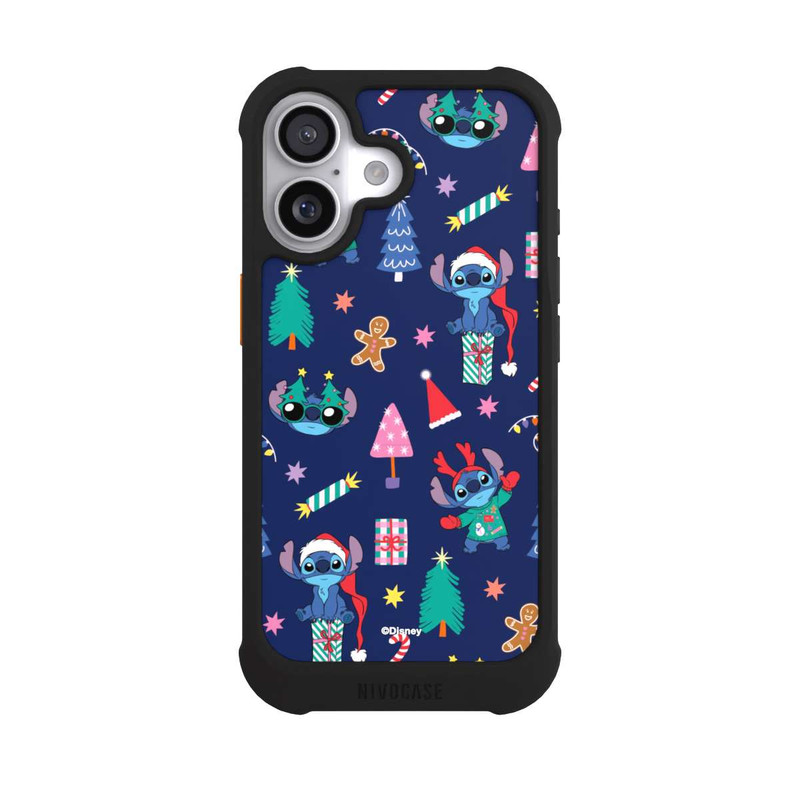 iPhone 17 NIVOmax Stitch Motif de Noël