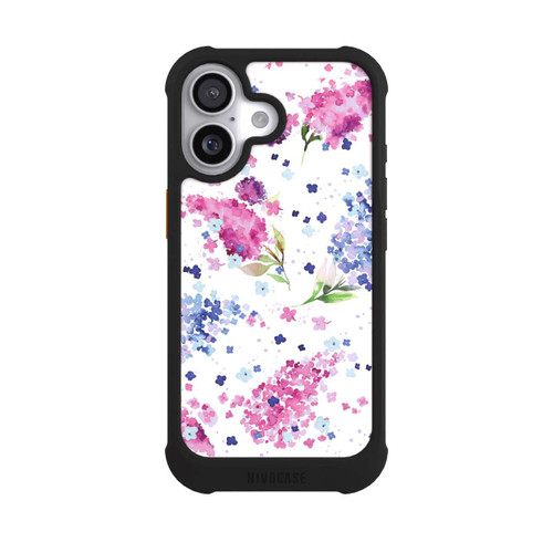 Apple iPhone 17 NIVOmax Floral Hydrangeas Lilac Pink